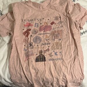 Taylor Swift Blush Pink Casual Tee